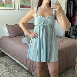 Free People Blissful Breeze Mini Dress
